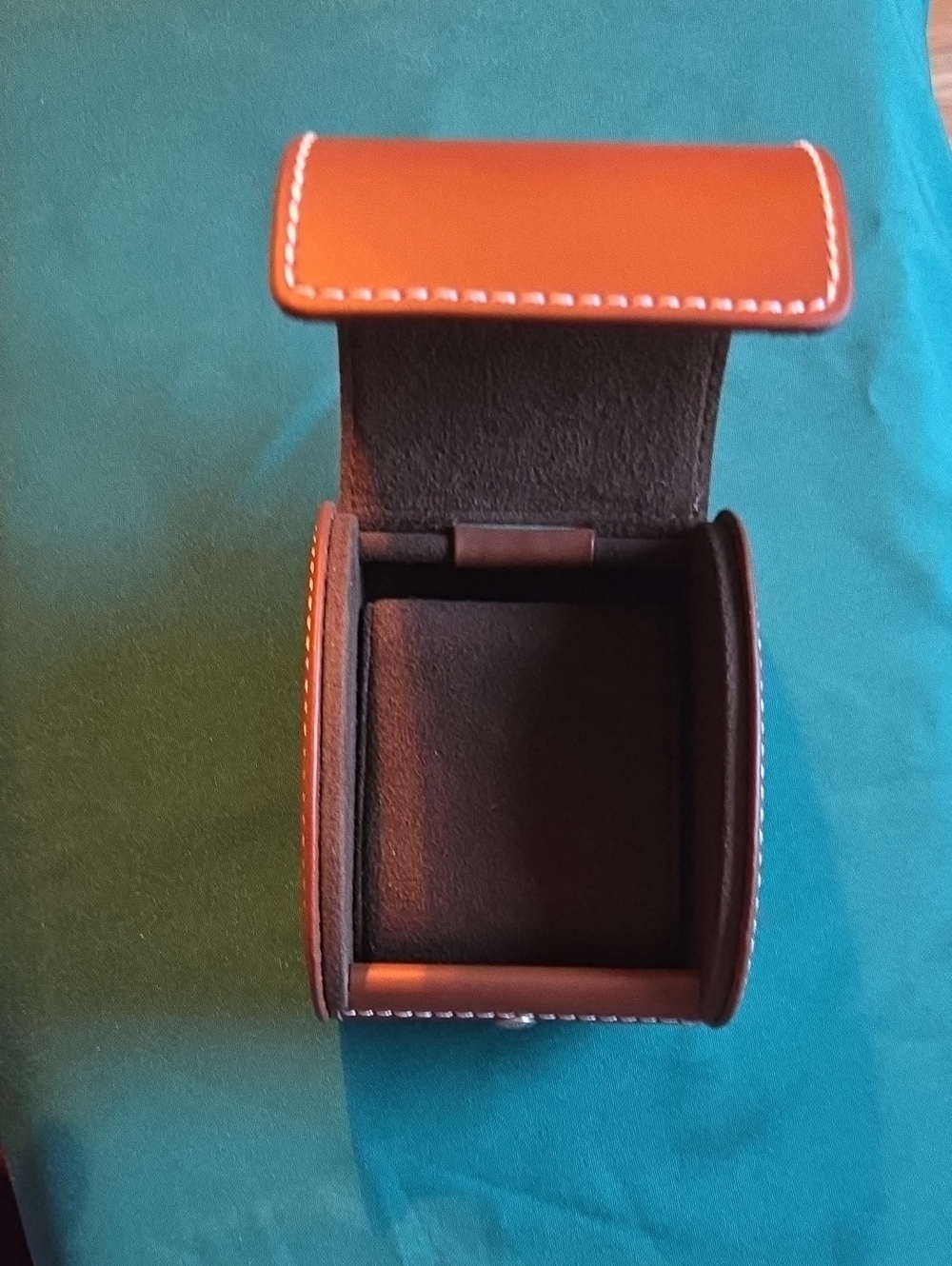 Men's Brown Leather Watch Case - Unbranded